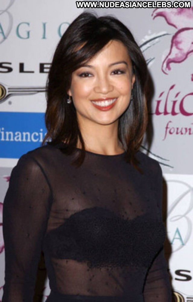 Ming Na Wen Miscellaneous Gorgeous Celebrity Brunette Medium Tits