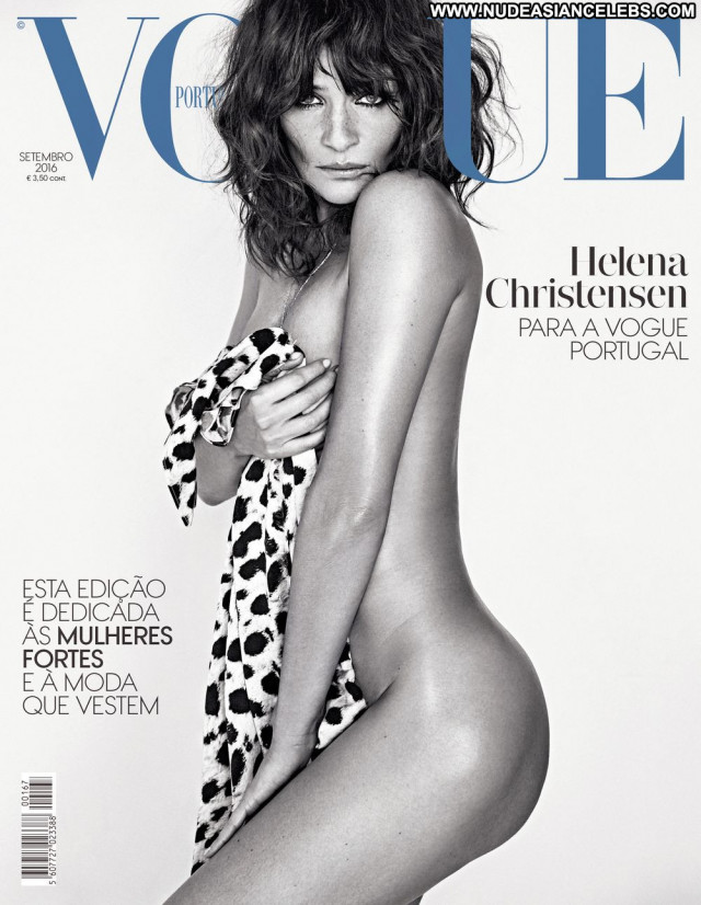Helena Christensen Vogue Magazine Beautiful Sexy Babe Danish