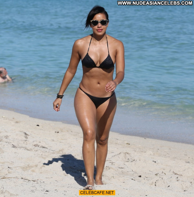 Julissa Bermudez Celebrity Posing Hot Bikini Sexy Black Babe Sex