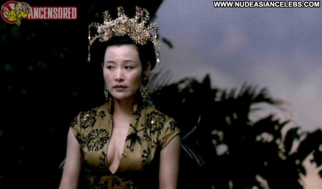 Joan Chen Cyber Wars Sexy Brunette Medium Tits Hot Asian Sensual