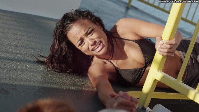 Karrueche Tran Headed Shark Attack Celebrity Sensual Brunette Small