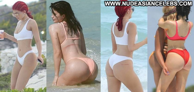 Kylie Jenner No Source Posing Hot Candids Beautiful Bikini Babe