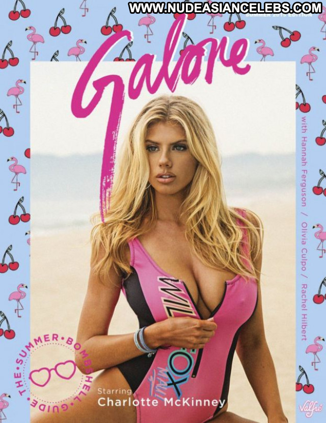 Charlotte Mckinney Galore Magazine Posing Hot Celebrity Magazine