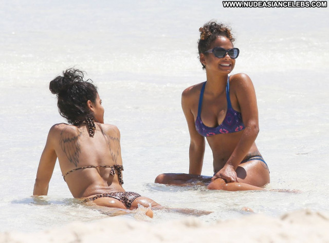 Christina Milian No Source Babe Posing Hot Bikini Celebrity Beautiful