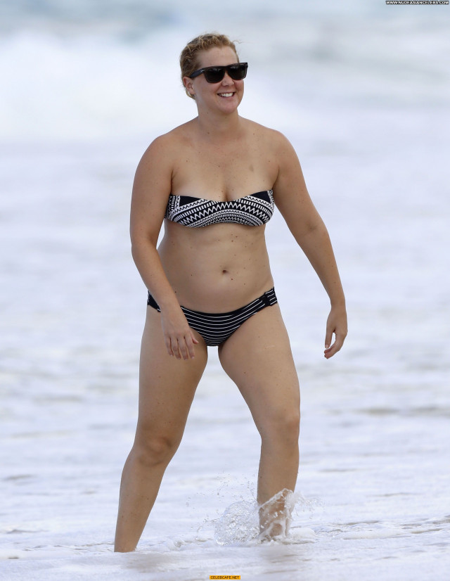 Amy Schumer No Source Bikini Hawaii Celebrity Posing Hot Babe Beach