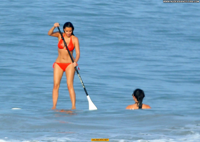 Kim Kardashian No Source Posing Hot Beautiful Candid Candids Bikini