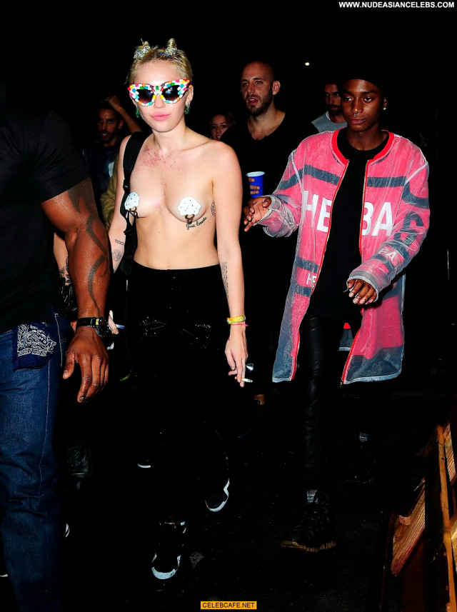 Miley Cyrus Alexander Wang After Party Celebrity Party Pasties Babe
