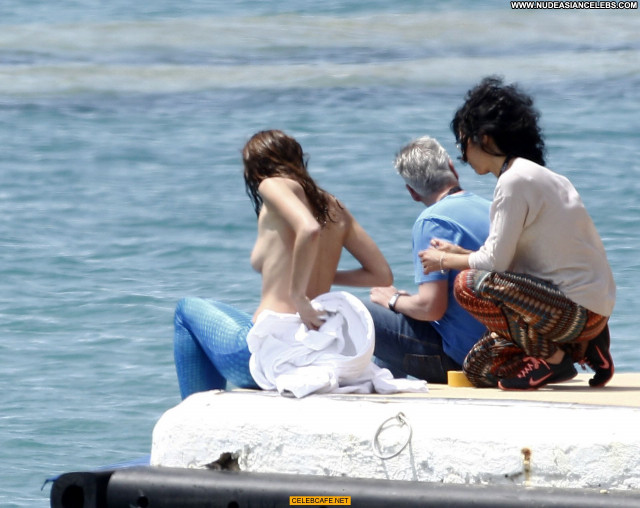 Doria Tillier Cannes Film Festival Beautiful Topless Toples Celebrity