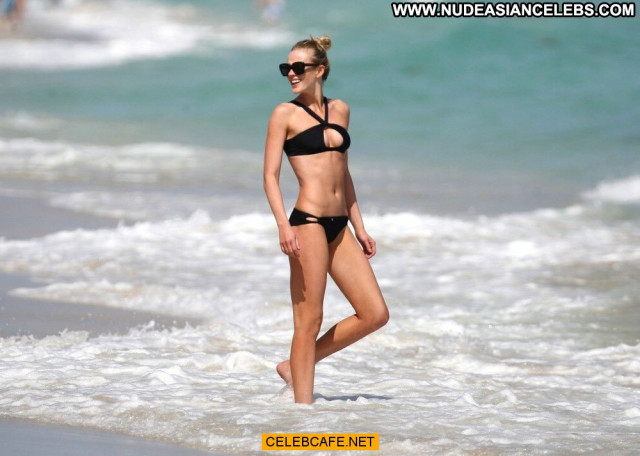 Anne Vyalitsyna No Source Babe Bikini Beautiful Posing Hot Black