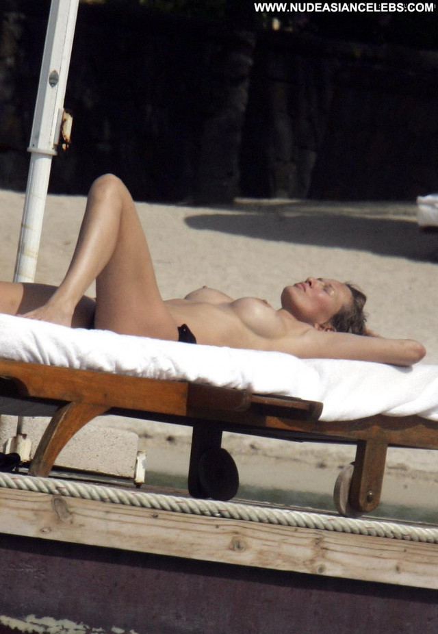 Karen Mulder Topless Toples Bikini Celebrity Posing Hot