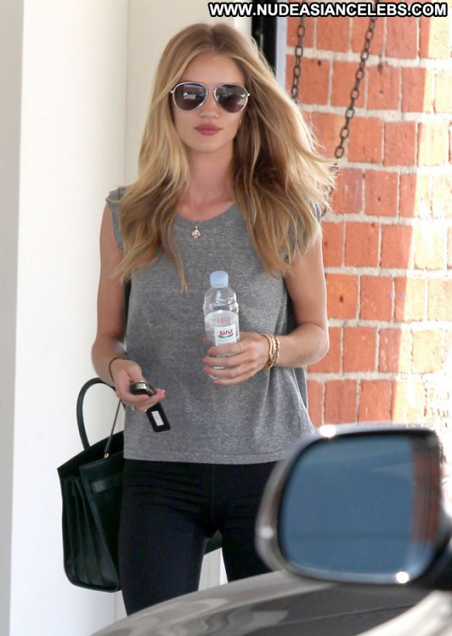 Rosie Huntington Whiteley West Hollywood Celebrity Hollywood Babe Gym