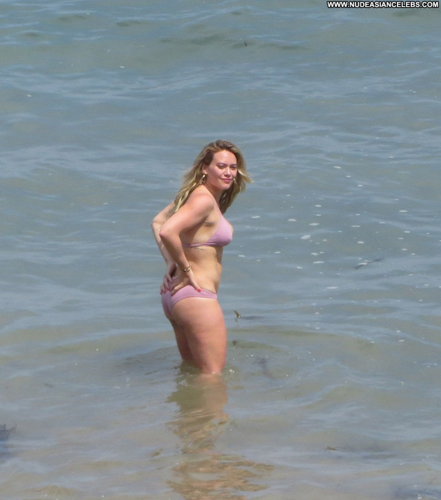 Hilary Duff The Beach In Malibu Sex Beach Posing Hot Babe American