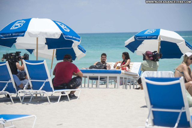 Shayna Terese Taylor Miami Beach Paris Posing Hot Photoshoot Beach