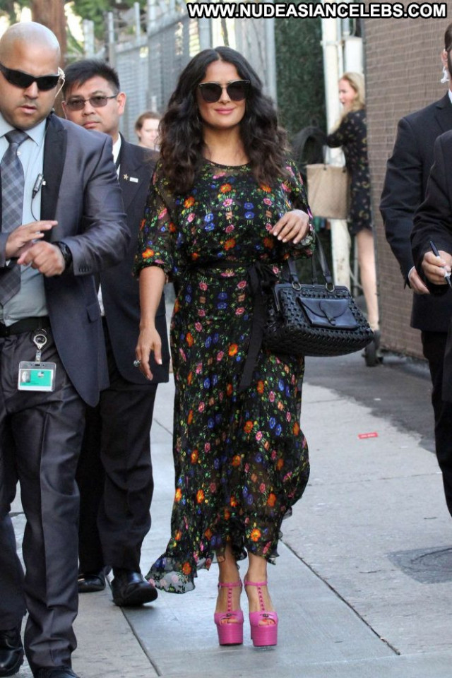 Salma Hayek Jimmy Kimmel Live Babe Angel Celebrity Los Angeles