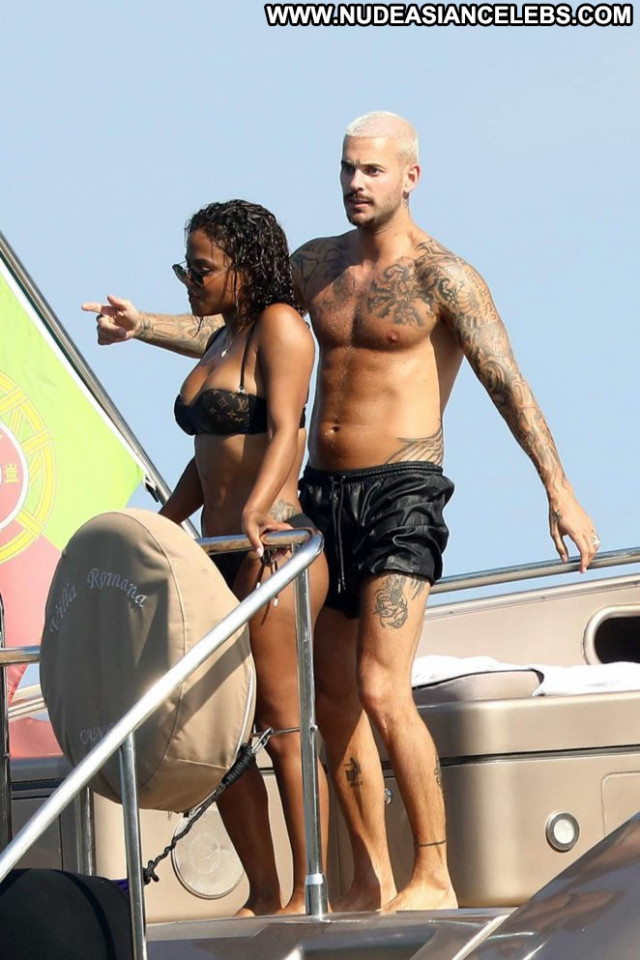 Christina Milian No Source Bikini Babe Celebrity Candid Candids