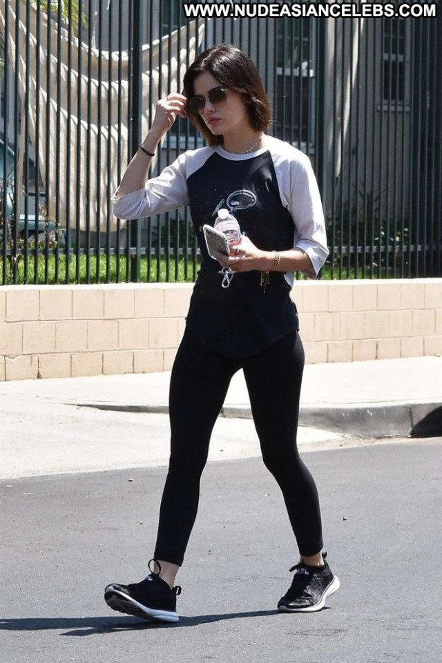 Lucy Hale Studio City Babe Celebrity Paparazzi Beautiful Posing Hot