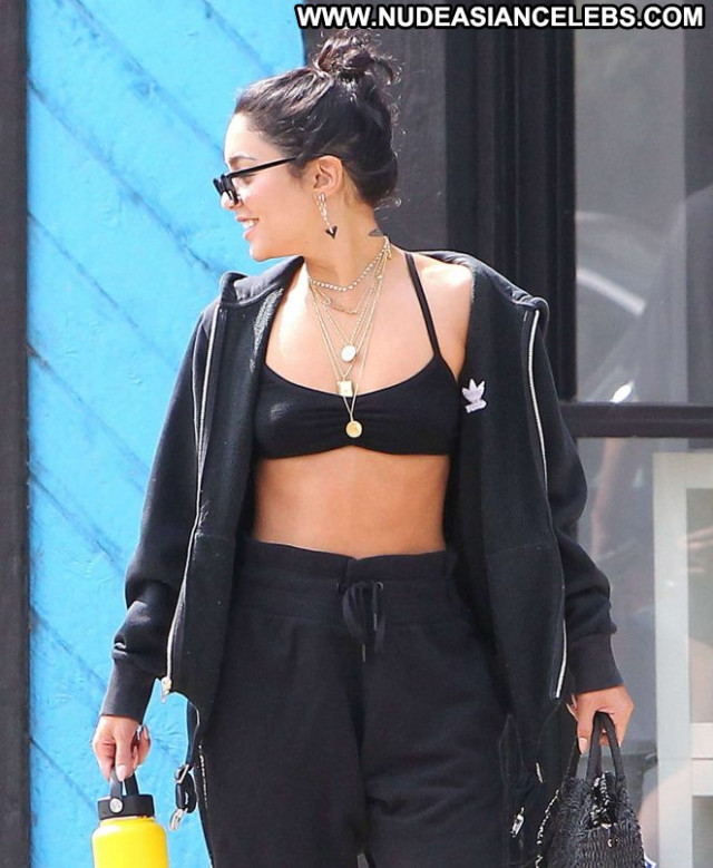 Vanessa Hudgens Studio City Posing Hot Beautiful Paparazzi Celebrity