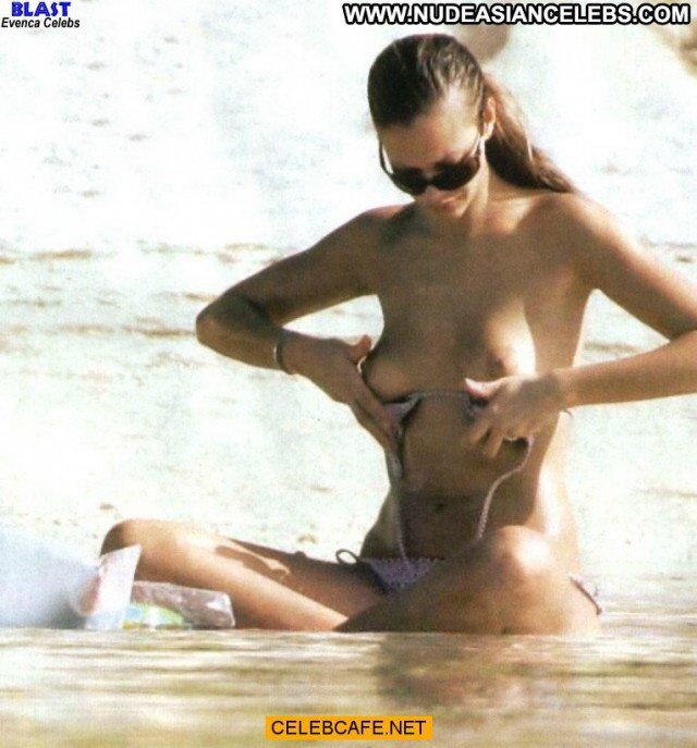 Kartika Luyet No Source Celebrity Topless Posing Hot Beach Paparazzi
