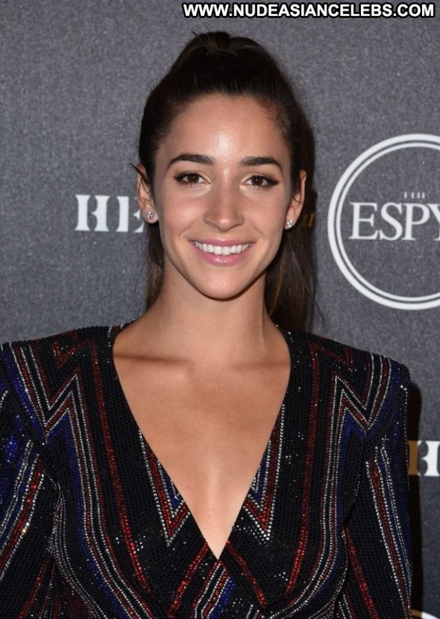 Aly Raisman Los Angeles Babe Beautiful Celebrity Party Angel Posing