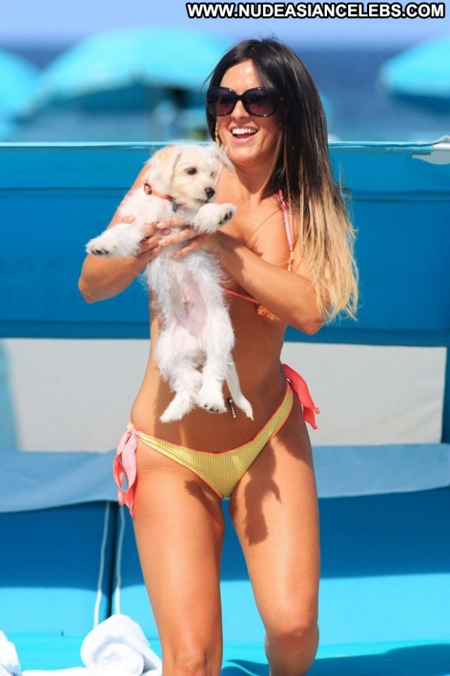 Claudia Romani No Source Celebrity Bikini Posing Hot Babe Paparazzi