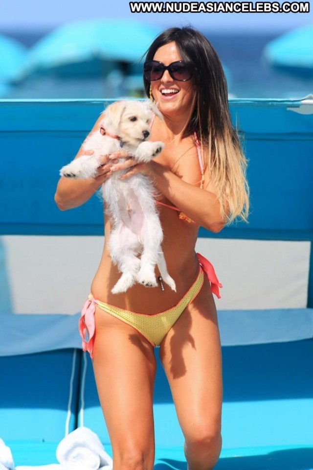 Claudia Romani No Source Celebrity Bikini Posing Hot Babe Paparazzi