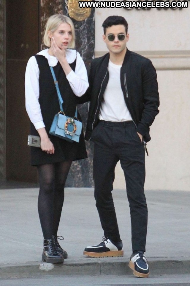 Lucy Boynton Beverly Hills Posing Hot Beautiful Paparazzi Boyfriend