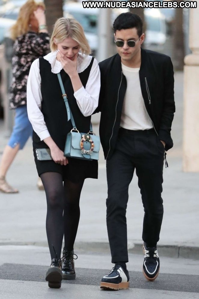 Hot lucy boynton Rami Malek