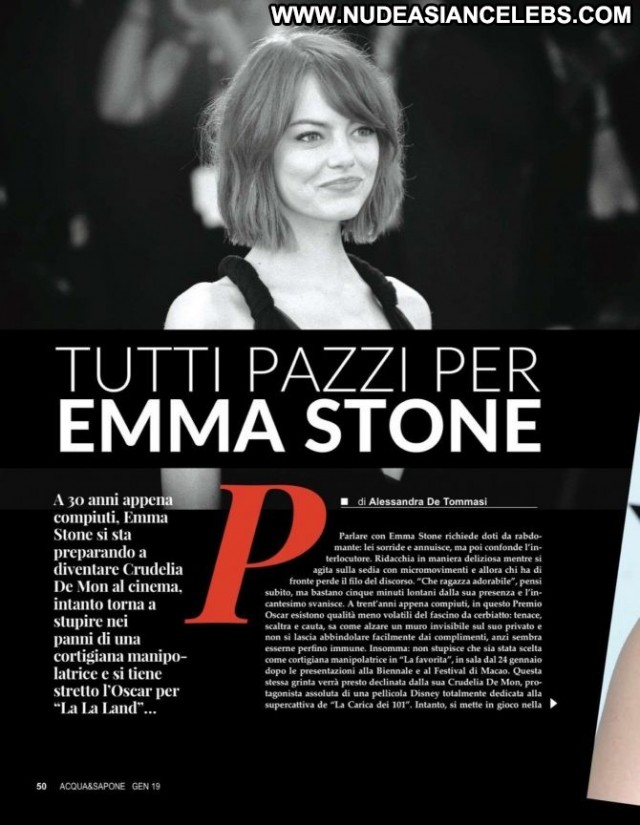 Emma Stone No Source Babe Beautiful Posing Hot Magazine Paparazzi