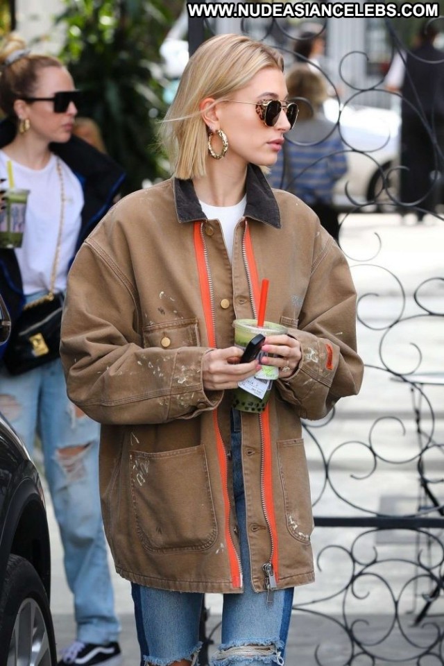 Hailey Baldwin Los Angeles Celebrity Angel Paparazzi Los Angeles