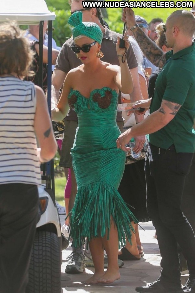 Katy Perry No Source Celebrity Beautiful Paparazzi Posing Hot Beach