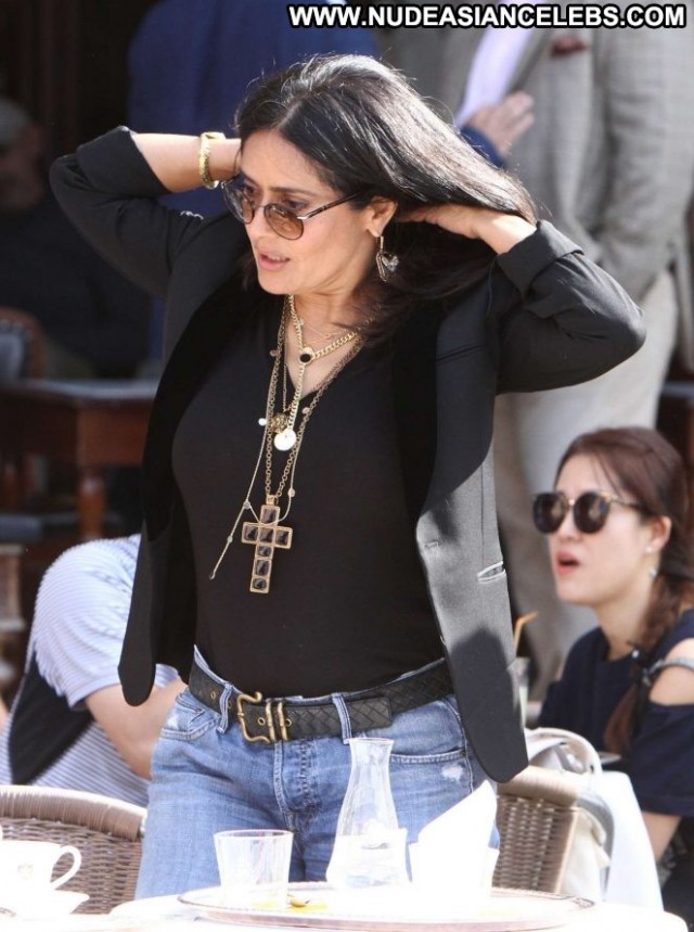 Salma Hayek No Source Babe Posing Hot Celebrity Beautiful Paparazzi