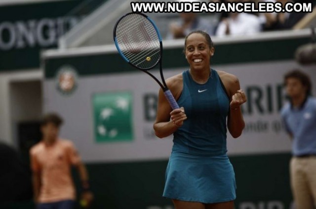 Madison Keys No Source Beautiful Tennis Paparazzi Posing Hot Babe