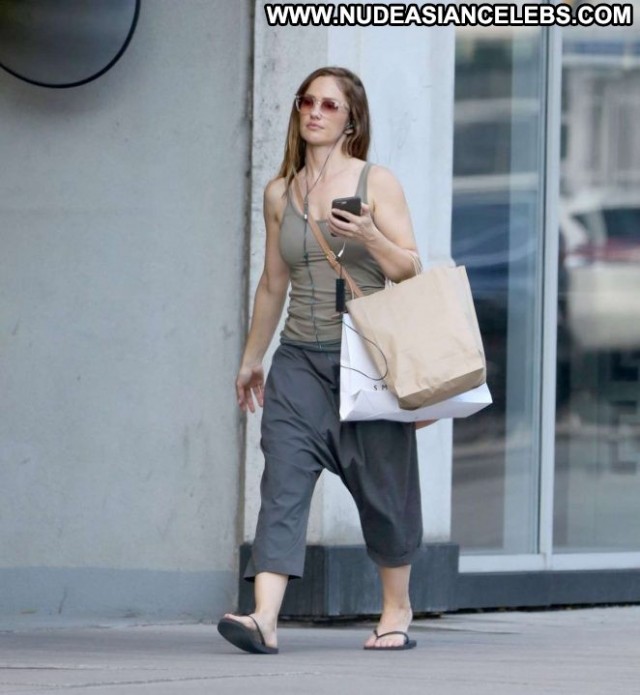 Minka Kelly No Source Shopping Babe Paparazzi Celebrity Posing Hot