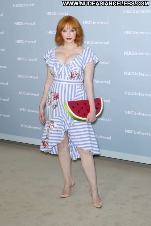 Christina Hendricks No Source Celebrity Nyc Babe Posing Hot Beautiful