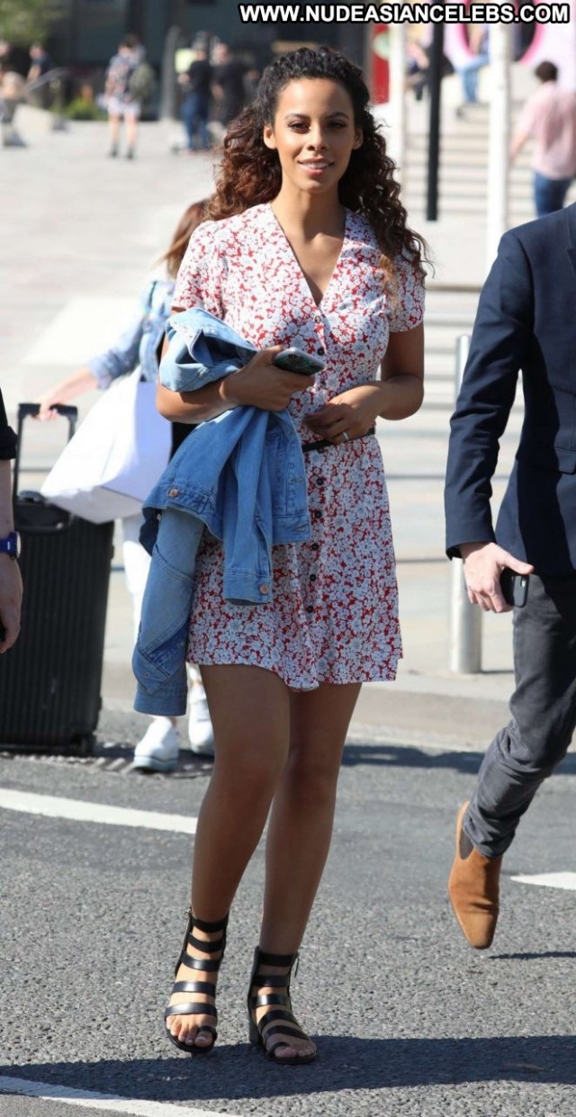 Rochelle Humes No Source Posing Hot Babe Celebrity London Paparazzi
