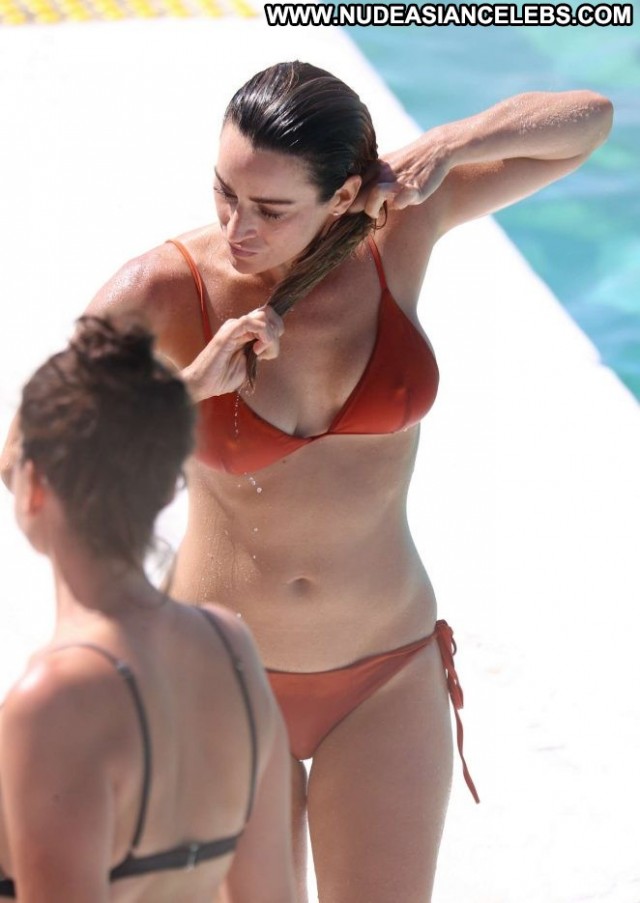 Rachael Gouvignon No Source Beautiful Babe Orange Paparazzi Bikini