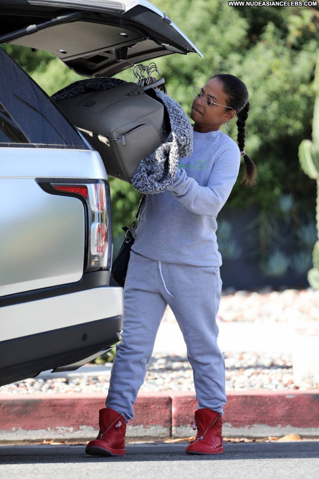 Christina Milian Studio City Paparazzi Beautiful Celebrity Posing Hot